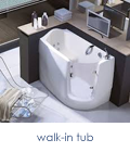 walk-in tub